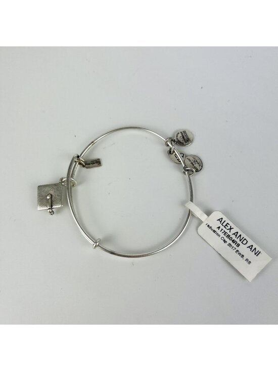 Alex and Ani Jewelry - Alex and Ani Graduation Cap 2017 Rafaelian Silver Bangle Bracelet